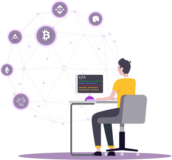 We provide the blockchain development resources specializing with blockchain network integration and deployment, smart contracts, dApps, NFT marketplaces.